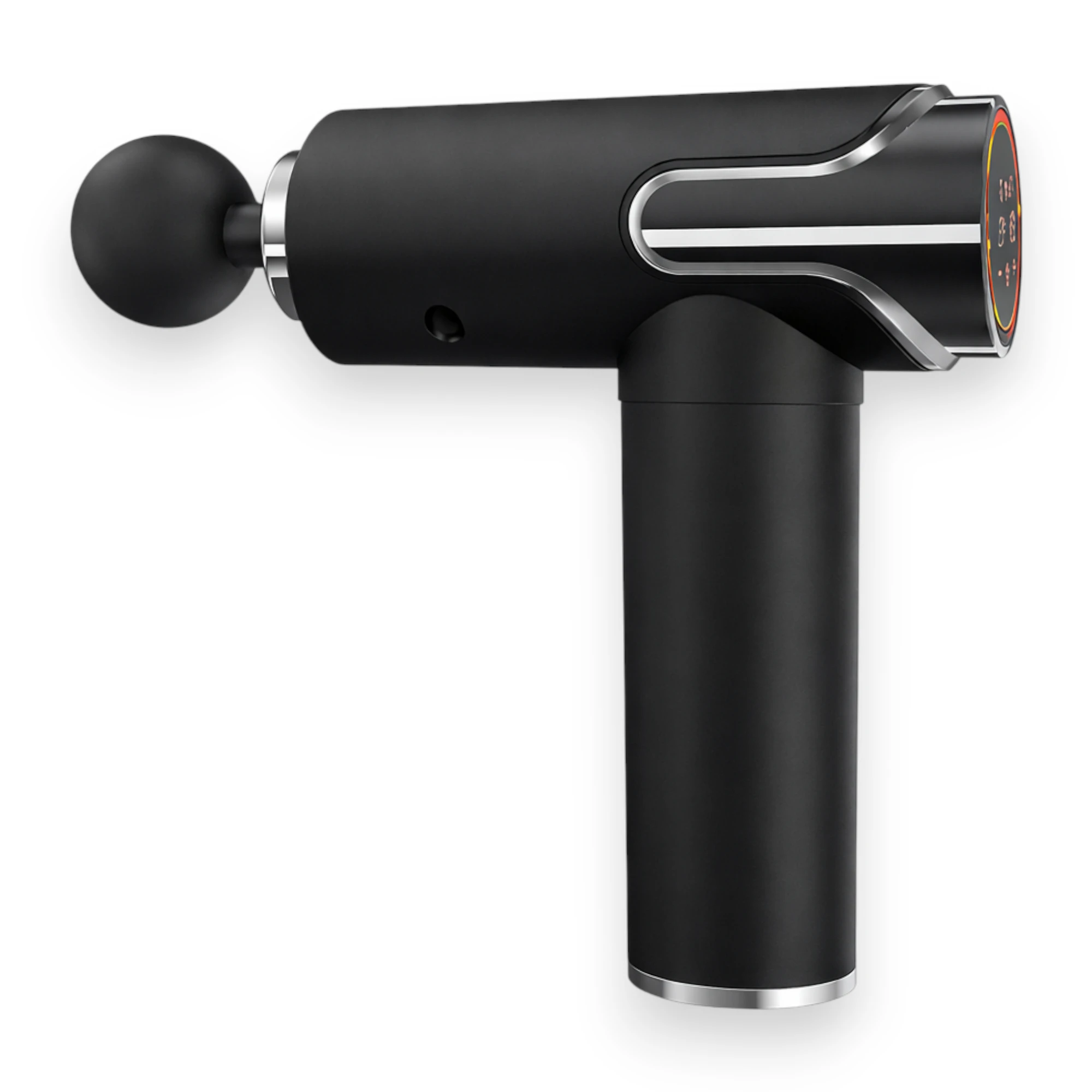 Norvergo ProGun massagepistol i svart för muskelmassage hemma